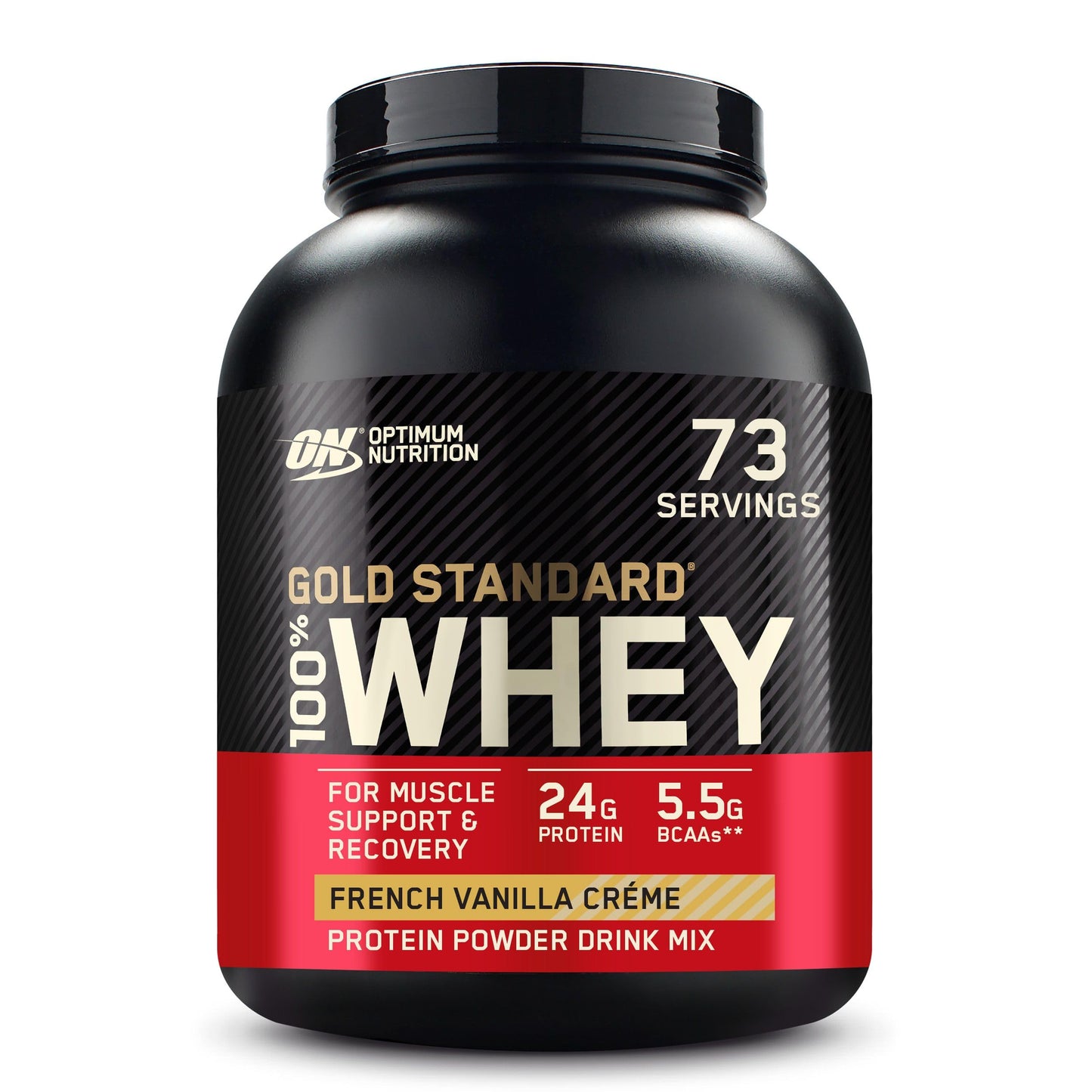 Optimum Nutrition Gold Standard 100% Whey Protein Powder, Vanilla Ice Cream, 10 Pound (Packaging May Vary)