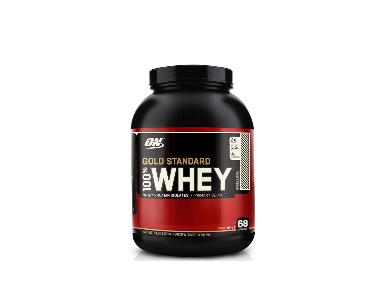 Optimum Nutrition Gold Standard 100% Whey Protein Powder, Vanilla Ice Cream, 10 Pound (Packaging May Vary)