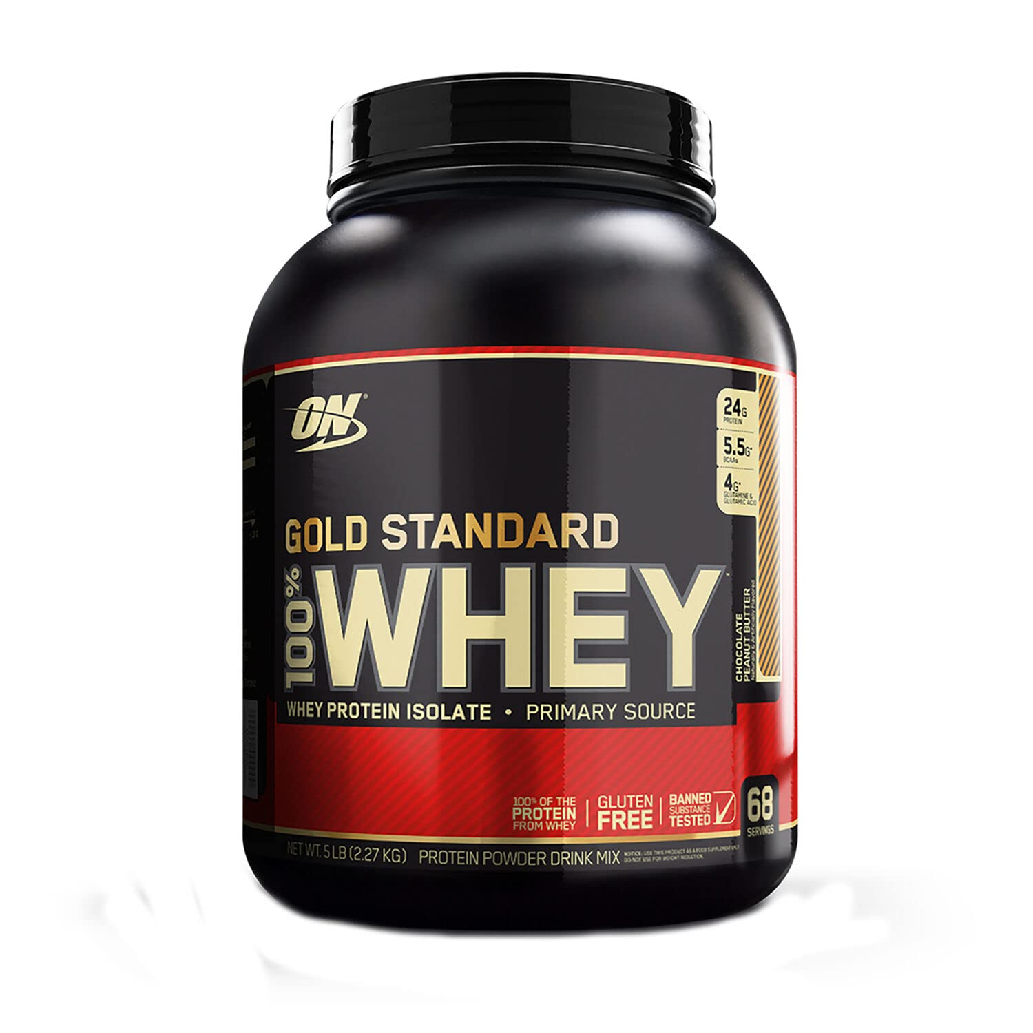 Optimum Nutrition Gold Standard 100% Whey Protein Powder, Vanilla Ice Cream, 10 Pound (Packaging May Vary)