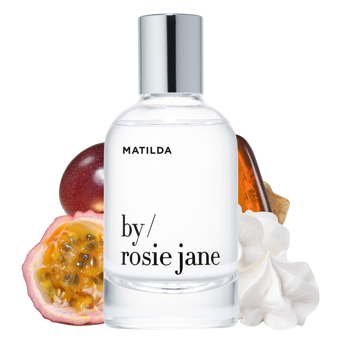 By Rosie Jane Eau De Parfum Spray (Rosie) - Clean Perfume for Women - Non-Toxic Body Mist with Notes of White Musk & Sweet Rose - Paraben, Sulfate & Phthalate Free (50ml)