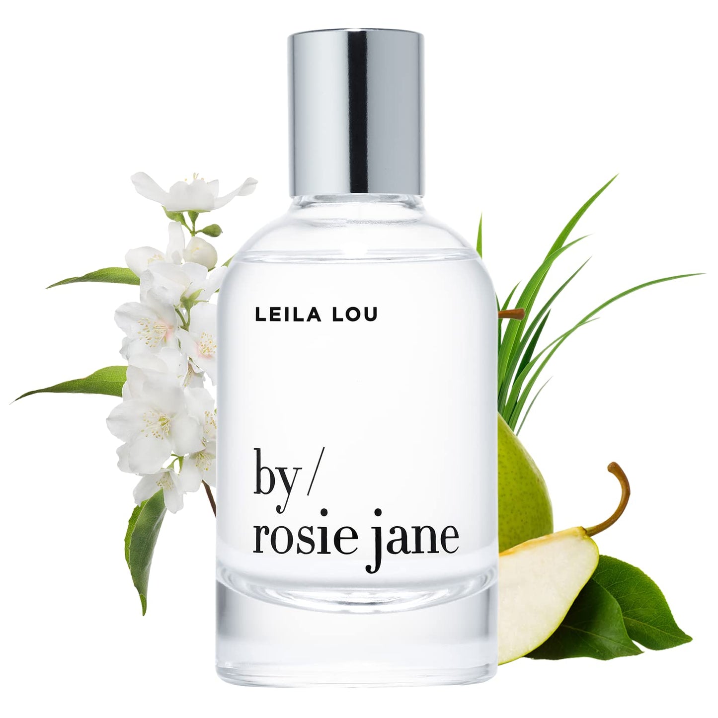 By Rosie Jane Eau De Parfum Spray (Rosie) - Clean Perfume for Women - Non-Toxic Body Mist with Notes of White Musk & Sweet Rose - Paraben, Sulfate & Phthalate Free (50ml)