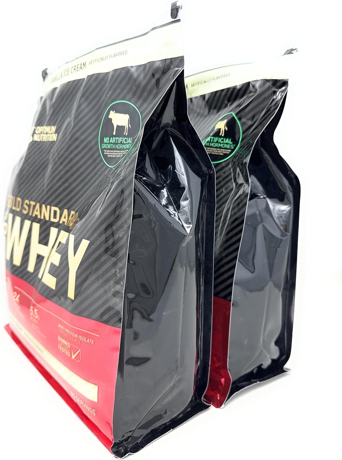 Optimum Nutrition Gold Standard 100% Whey Protein Powder, Vanilla Ice Cream, 10 Pound (Packaging May Vary)