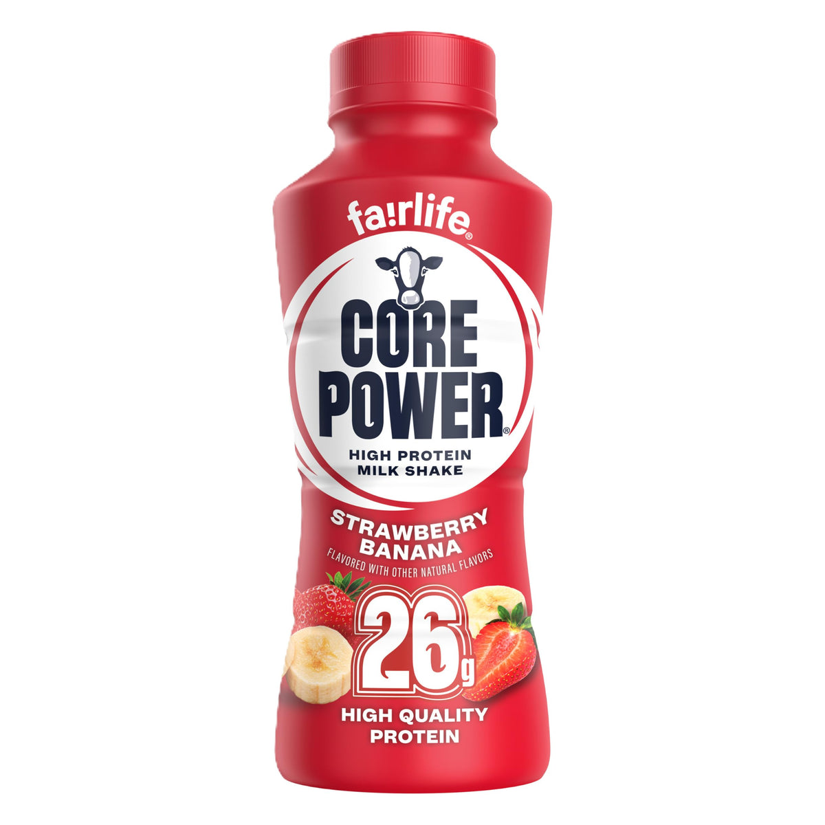 Core Power Fairlife 26g Protein Milk Shakes, Ready To Drink for Workout Recovery Liquid, Vanilla, 14 Fl Oz Bottle, kosher (Pack of 12)