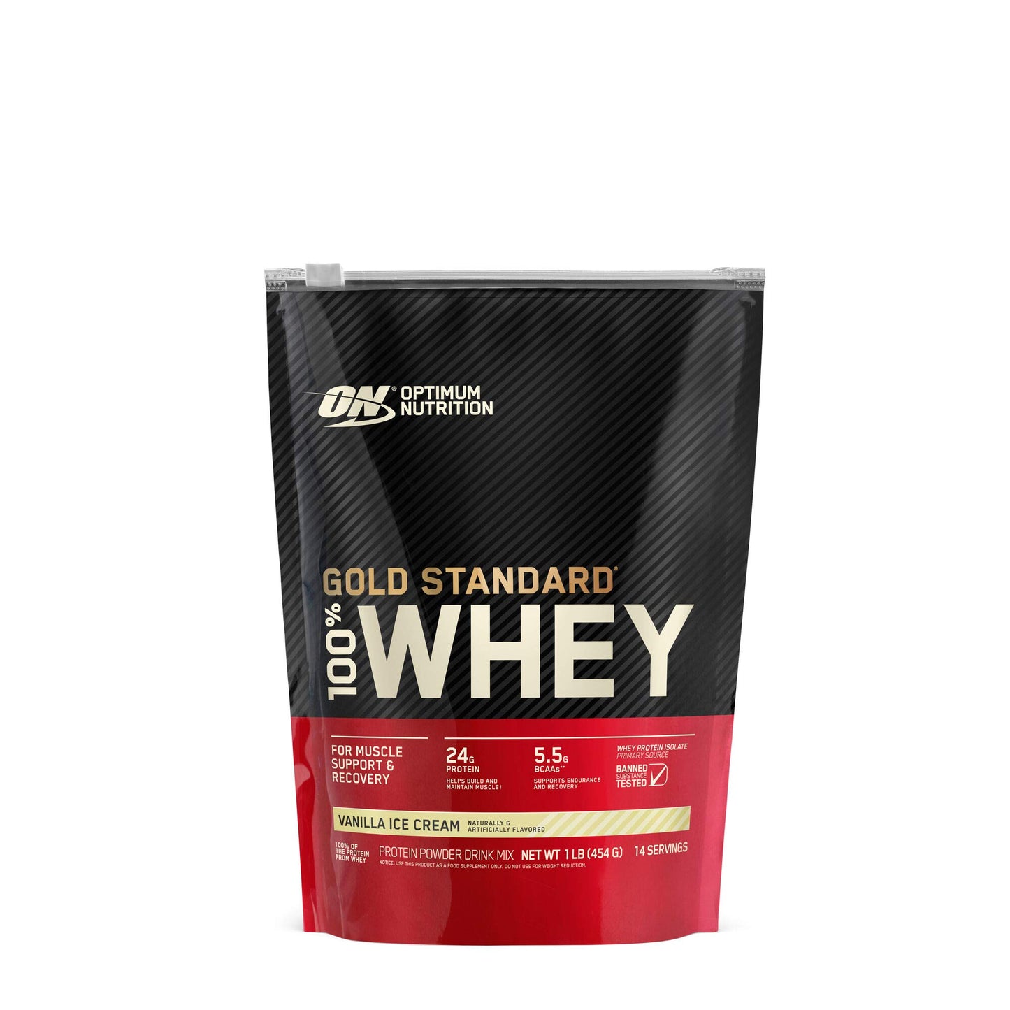 Optimum Nutrition Gold Standard 100% Whey Protein Powder, Vanilla Ice Cream, 10 Pound (Packaging May Vary)