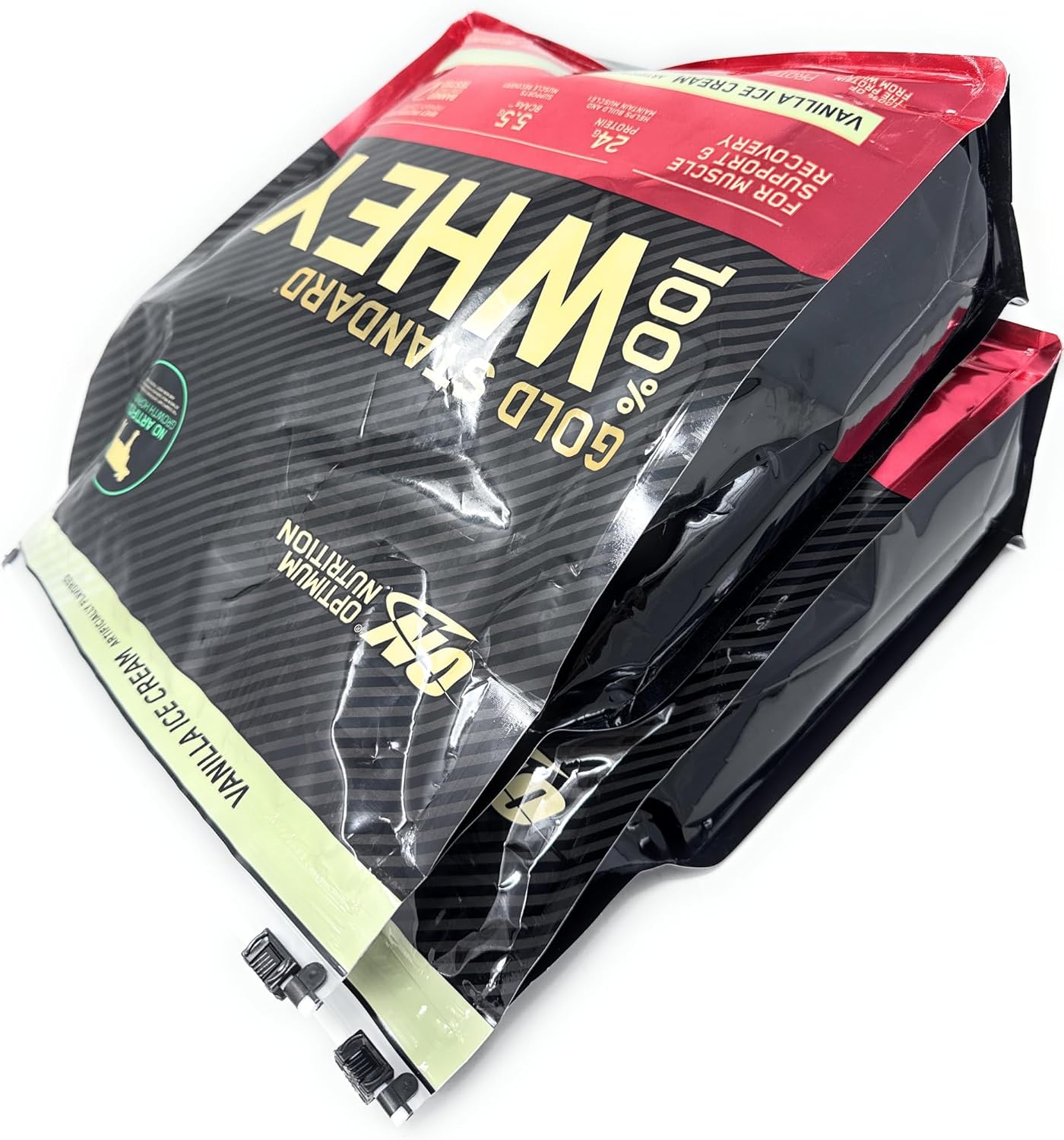Optimum Nutrition Gold Standard 100% Whey Protein Powder, Vanilla Ice Cream, 10 Pound (Packaging May Vary)