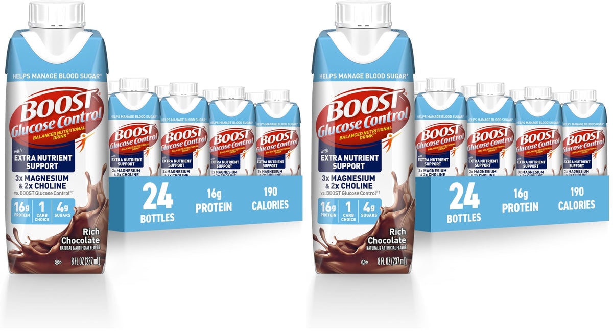 BOOST Glucose Control Ready to Drink Nutritional Drink, Vanilla, 8 FL OZ