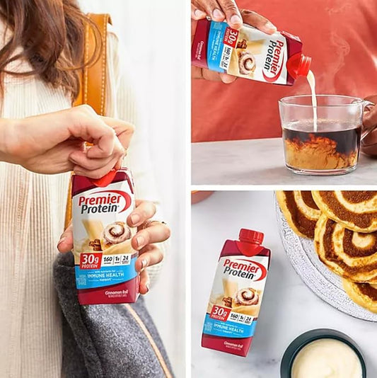 11.5oz Cinnamon Roll Protein Shake